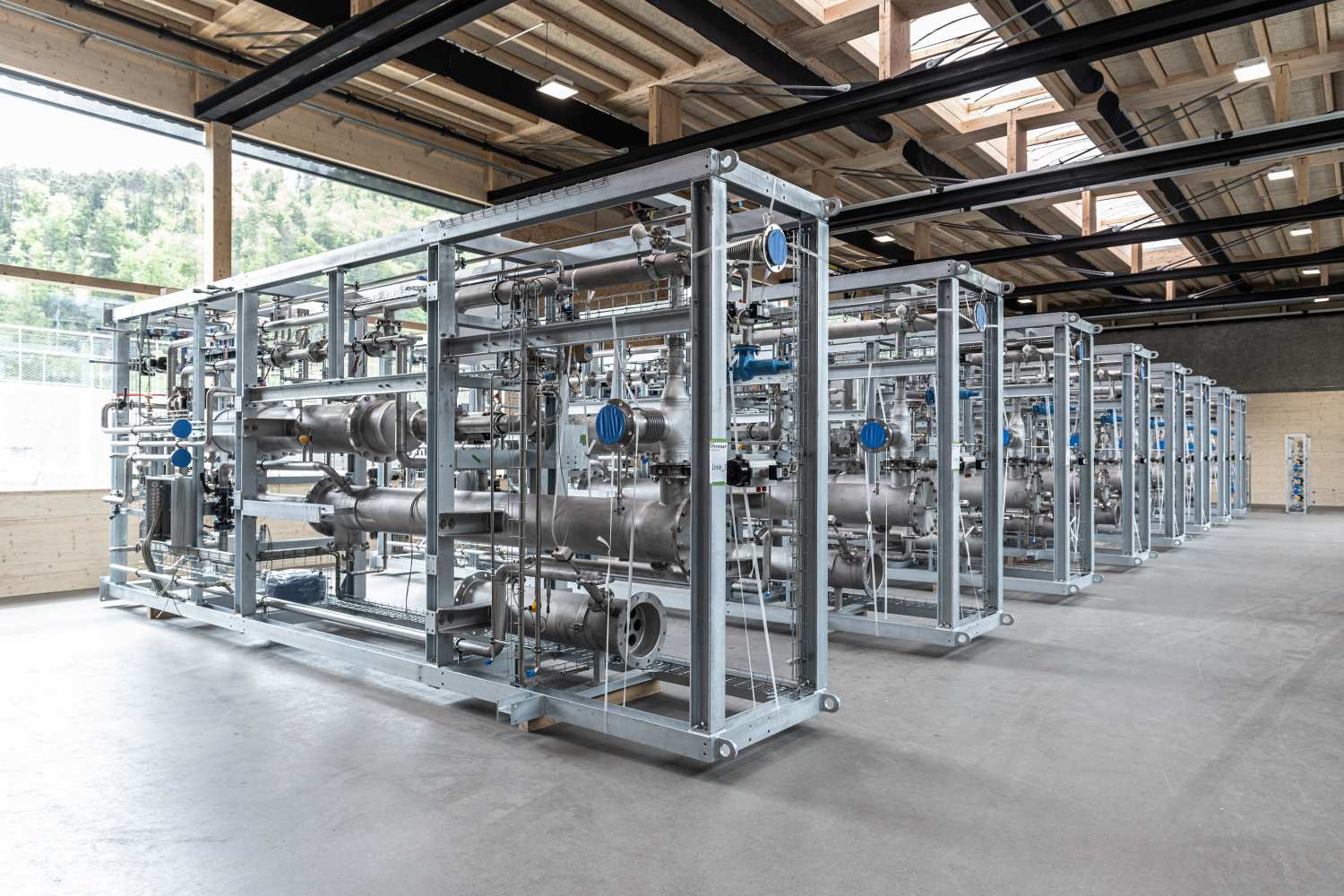 Frauenfeld Holzgaskraftwerk Gaswäschermodule