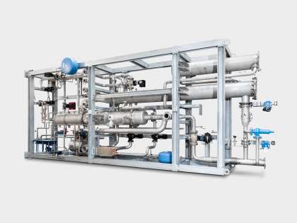 Gaswäschermodul Holzgaskraftwerk